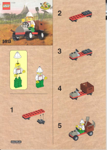 Manuale Lego set 5913 Adventurers Macchina di Dr Kilroy