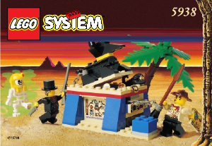 Bedienungsanleitung Lego set 5938 Adventurers Das Grab des Anubis