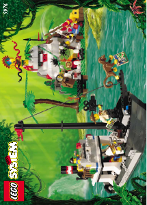 Mode d’emploi Lego set 5976 Adventurers Expédition de la rivière