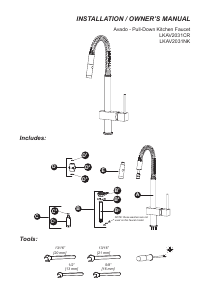 Manual Elkay LKAV2031 Faucet