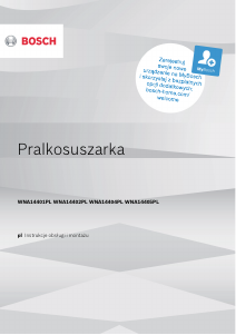 Instrukcja Bosch WNA14404PL Pralko-suszarka