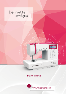 Handleiding Bernina Bernette Sew&Go 8 Naaimachine