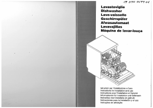 Manual de uso Smeg DWF1 Lavavajillas