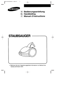 Mode d’emploi Samsung VC-6713H Aspirateur