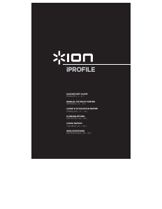 Manual ION iProfile Turntable