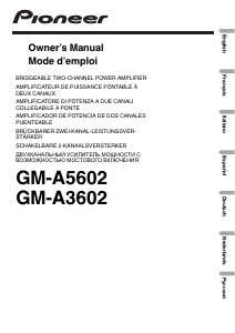 Bedienungsanleitung Pioneer GM-A5602 Autoverstärker