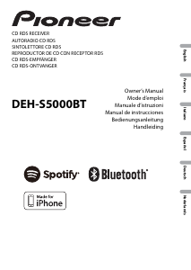 Bedienungsanleitung Pioneer DEH-S5000BT Autoradio