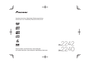 Bruksanvisning Pioneer DV-2242 DVD spelare