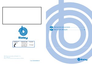 Manual de uso Balay 3EFG394N Placa