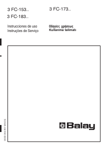 Manual de uso Balay 3FC1830B Refrigerador