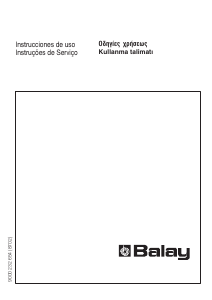 Manual de uso Balay 3GFB1617 Congelador