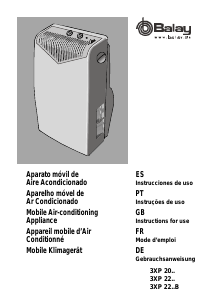 Mode d’emploi Balay 3XP2201 Climatiseur