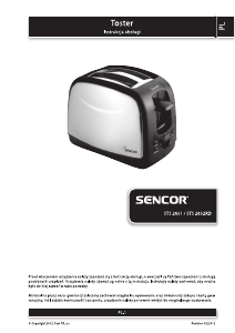 Instrukcja Sencor STS 2651 Toster