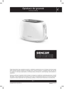 Instrukcja Sencor STS 2701GR Toster