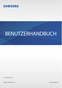 Bedienungsanleitung Samsung SM-A426B/DS Galaxy A42 Handy