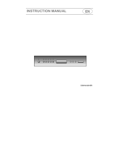 Bruksanvisning Smeg PLA447N Diskmaskin