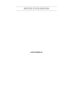 Mode d’emploi Smeg PLA613X Lave-vaisselle