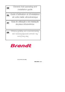 Handleiding Brandt TV323BT1 Kookplaat