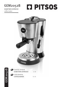 Manual Pitsos GEM2052B Espresso Machine