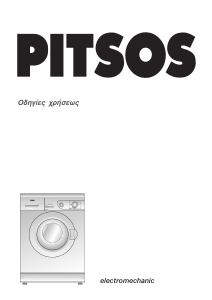Manual de uso Pitsos WFDPI61GR Lavadora