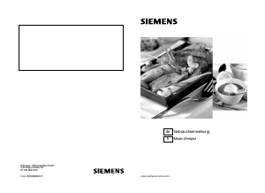 Mode d’emploi Siemens EC612YB80E Table de cuisson