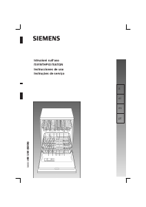 Manual Siemens SE58A660 Máquina de lavar louça