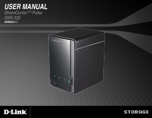 Handleiding D-Link DNS-320 ShareCenter Pulse NAS