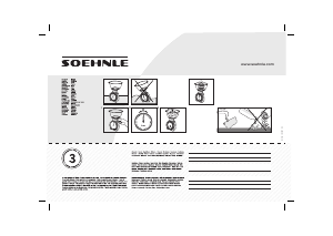 Manuale Soehnle 65041 2 Aktuell Bilancia da cucina