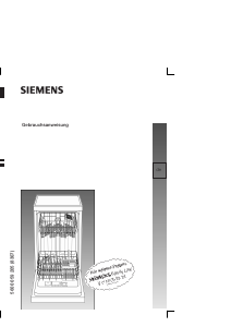 Bedienungsanleitung Siemens SF55A460 Geschirrspüler