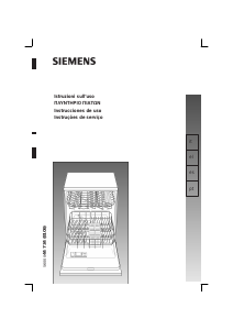 Manual de uso Siemens SL55592CH Lavavajillas