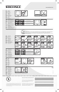Handleiding Soehnle 66177 7 Page Evolution Keukenweegschaal
