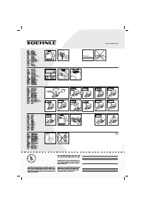 Manual Soehnle 66503 4 Cyber Balança de cozinha