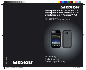 Handleiding Medion LIFE P4001 (MD 98500) Mobiele telefoon