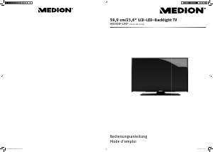 Bedienungsanleitung Medion LIFE P12211 (MD 21314) LED fernseher