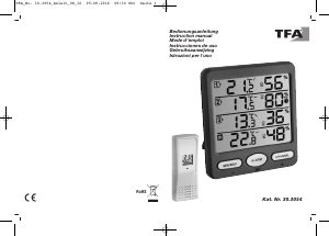 Manuale TFA Klima-Monitor Stazione meteorologica