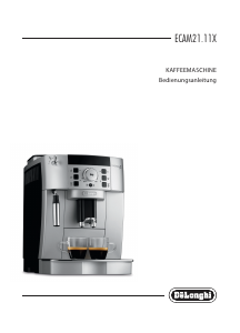 Bedienungsanleitung DeLonghi ECAM 21.117.SB Magnifica Kaffeemaschine