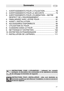 Mode d’emploi Smeg SCP109-2 Four