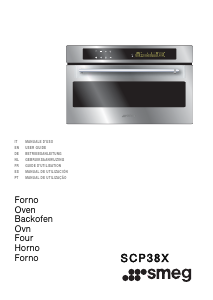 Mode d’emploi Smeg SCP38X Four