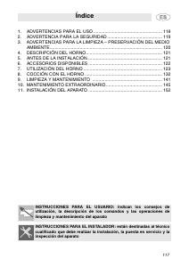 Manual de uso Smeg SCP111SG1 Horno