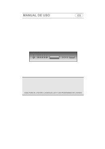 Manual de uso Smeg LSA4547X Lavavajillas