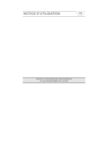 Mode d’emploi Smeg LSA6148B Lave-vaisselle