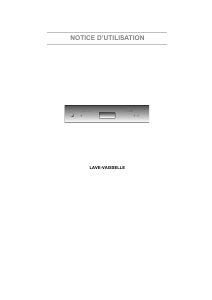 Mode d’emploi Smeg LSA614G Lave-vaisselle
