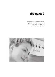 Mode d’emploi Brandt ULN2512 Congélateur