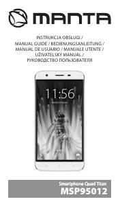 Instrukcja Manta MSP95012 Telefon komórkowy