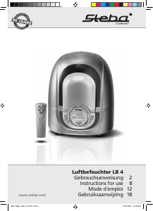 Bruksanvisning Steba LB 4 Luftfuktare
