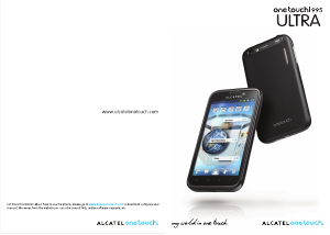 Manual Alcatel One Touch 995 Mobile Phone