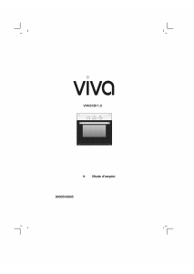 Mode d’emploi Viva VVH31B1150 Four
