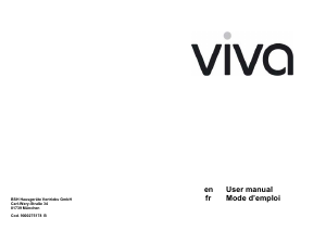 Manual Viva VVK26G2250 Hob