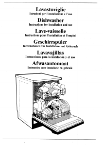 Manual de uso Smeg PL226EB Lavavajillas