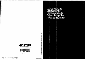 Manuale Smeg PL419EB Lavastoviglie